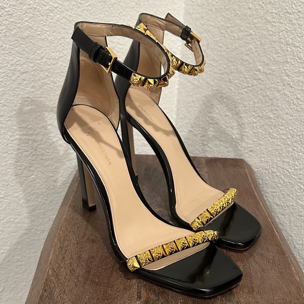 STUART WEITZMAN Rosemarie leather sandals Women’s Size 9.5